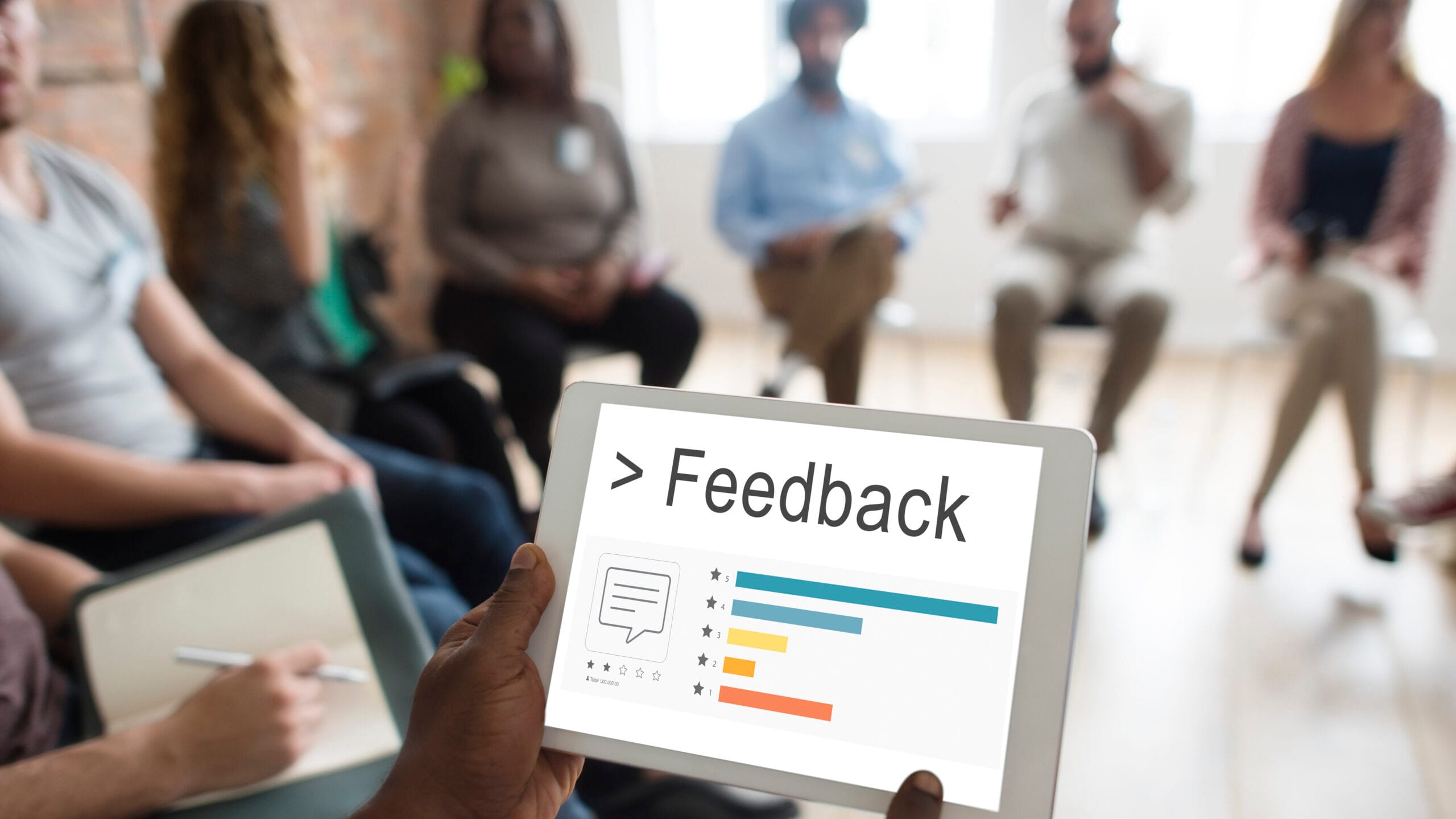 dando feedback
